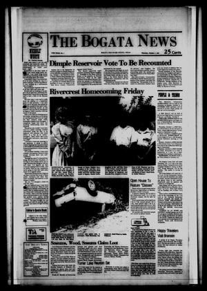 The Bogata News (Bogata, Tex.), Vol. 77, No. 1, Ed. 1 Thursday, October 1, 1987