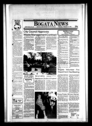 Bogata News (Bogata, Tex.), Vol. 82, No. 43, Ed. 1 Thursday, February 11, 1993