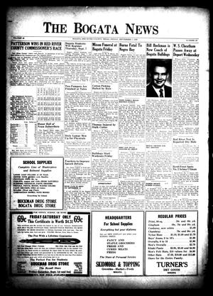 The Bogata News (Bogata, Tex.), Vol. 38, No. 45, Ed. 1 Friday, September 1, 1950