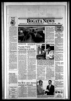 Bogata News (Bogata, Tex.), Vol. 85, No. 50, Ed. 1 Thursday, April 4, 1996