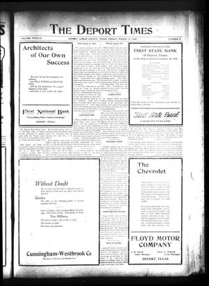 The Deport Times (Deport, Tex.), Vol. 12, No. 6, Ed. 1 Friday, March 12, 1920
