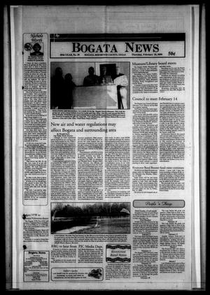 Primary view of object titled 'Bogata News (Bogata, Tex.), Vol. 89, No. 39, Ed. 1 Thursday, February 10, 2000'.