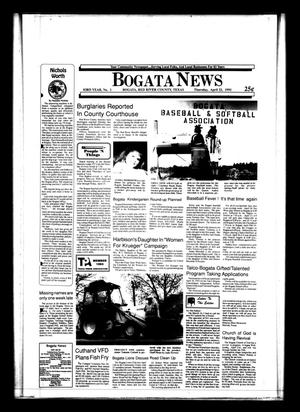 Bogata News (Bogata, Tex.), Vol. 83, No. 1, Ed. 1 Thursday, April 22, 1993