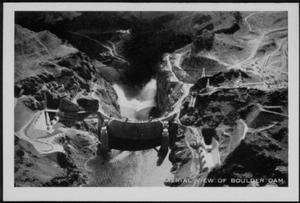 Primary view of object titled '["Aerial View of Boulder Dam"]'.