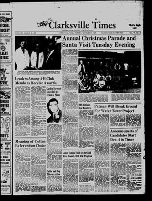 Primary view of object titled 'The Clarksville Times (Clarksville, Tex.), Vol. 97, No. 45, Ed. 1 Thursday, November 27, 1969'.