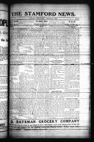 Primary view of object titled 'The Stamford News. (Stamford, Tex.), Vol. 6, No. 52, Ed. 1 Friday, February 23, 1906'.