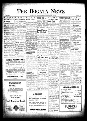 Primary view of object titled 'The Bogata News (Bogata, Tex.), Vol. 38, No. 26, Ed. 1 Friday, April 21, 1950'.