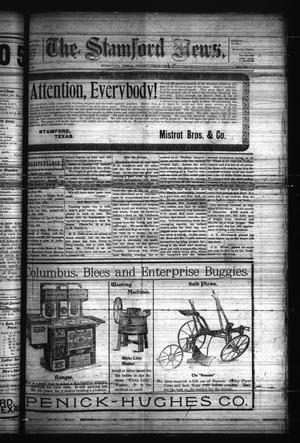 Primary view of object titled 'The Stamford News. (Stamford, Tex.), Vol. 5, No. 45, Ed. 1 Friday, January 6, 1905'.