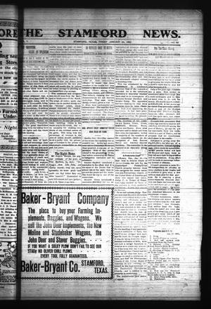 The Stamford News. (Stamford, Tex.), Vol. 7, No. 48, Ed. 1 Friday, January 25, 1907