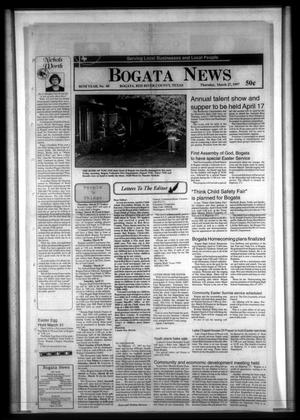Primary view of object titled 'Bogata News (Bogata, Tex.), Vol. 86, No. 48, Ed. 1 Thursday, March 27, 1997'.
