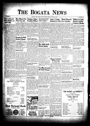 The Bogata News (Bogata, Tex.), Vol. 38, No. 26, Ed. 1 Friday, April 22, 1949
