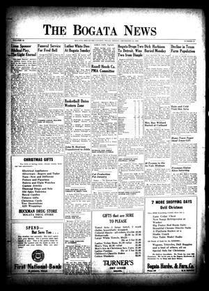 The Bogata News (Bogata, Tex.), Vol. 38, No. 8, Ed. 1 Friday, December 16, 1949
