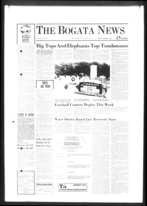 The Bogata News (Bogata, Tex.), Vol. 76, No. 49, Ed. 1 Thursday, September 3, 1987