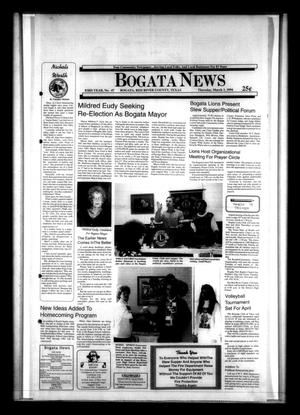 Bogata News (Bogata, Tex.), Vol. 83, No. 47, Ed. 1 Thursday, March 3, 1994
