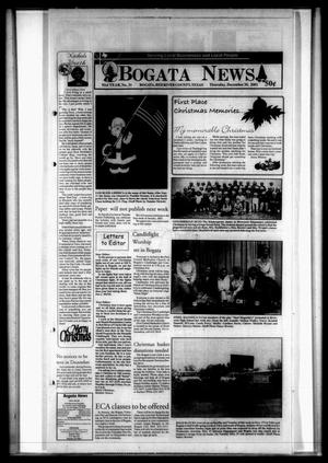 Bogata News (Bogata, Tex.), Vol. 91, No. 31, Ed. 1 Thursday, December 20, 2001