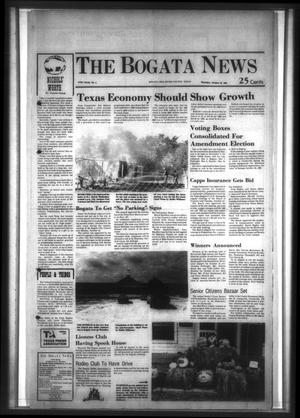 The Bogata News (Bogata, Tex.), Vol. 77, No. 4, Ed. 1 Thursday, October 22, 1987