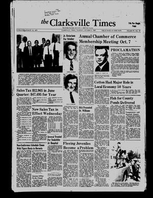 The Clarksville Times (Clarksville, Tex.), Vol. 97, No. 37, Ed. 1 Thursday, October 2, 1969