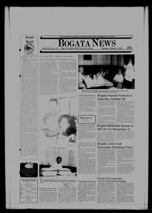 Primary view of object titled 'Bogata News (Bogata, Tex.), Vol. 84, No. 29, Ed. 1 Thursday, October 27, 1994'.
