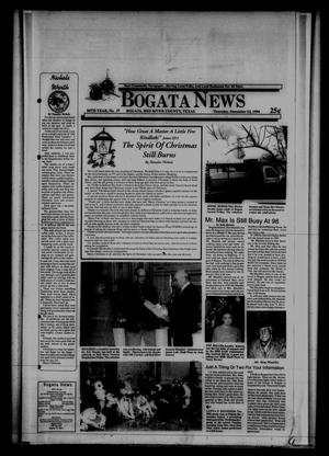 Bogata News (Bogata, Tex.), Vol. 84, No. 37, Ed. 1 Thursday, December 22, 1994