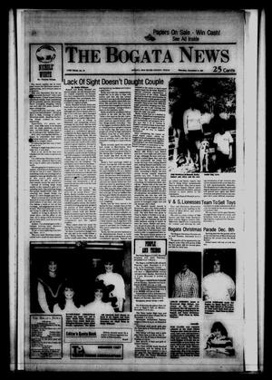 The Bogata News (Bogata, Tex.), Vol. 77, No. 10, Ed. 1 Thursday, December 3, 1987