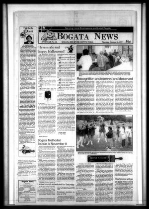 Primary view of object titled 'Bogata News (Bogata, Tex.), Vol. 87, No. 26, Ed. 1 Thursday, October 30, 1997'.