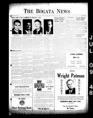 The Bogata News (Bogata, Tex.), Vol. 37, No. 37, Ed. 1 Friday, July 9, 1948