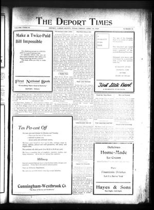 The Deport Times (Deport, Tex.), Vol. 12, No. 11, Ed. 1 Friday, April 16, 1920