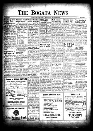 The Bogata News (Bogata, Tex.), Vol. 38, No. 45, Ed. 1 Friday, September 2, 1949