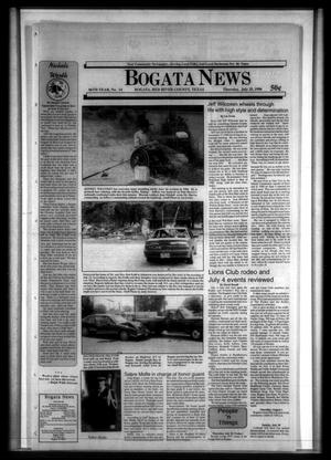 Primary view of object titled 'Bogata News (Bogata, Tex.), Vol. 86, No. 14, Ed. 1 Thursday, July 25, 1996'.