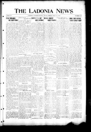 The Ladonia News (Ladonia, Tex.), Vol. 47, No. 19, Ed. 1 Friday, May 13, 1927