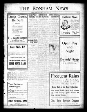 The Bonham News (Bonham, Tex.), Vol. 53, No. 101, Ed. 1 Tuesday, April 8, 1919