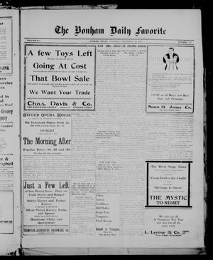 The Bonham Daily Favorite (Bonham, Tex.), Vol. 14, No. 128, Ed. 1 Tuesday, December 26, 1911