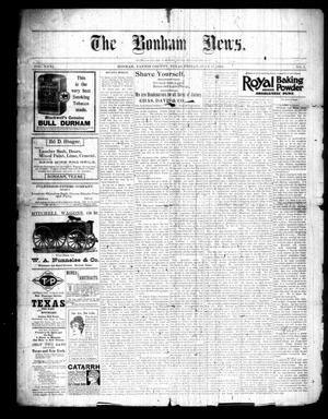 The Bonham News. (Bonham, Tex.), Vol. 31, No. 7, Ed. 1 Friday, July 17, 1896