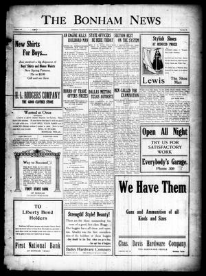 The Bonham News (Bonham, Tex.), Vol. 52, No. 80, Ed. 1 Friday, January 25, 1918