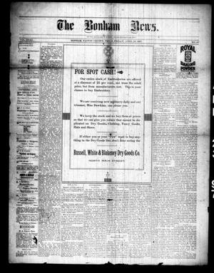 The Bonham News. (Bonham, Tex.), Vol. 31, No. 47, Ed. 1 Friday, April 23, 1897