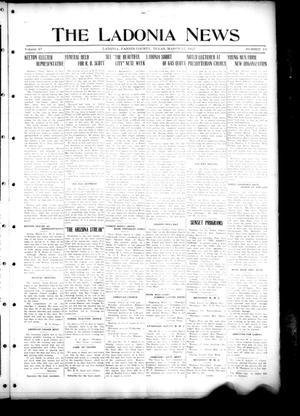 The Ladonia News (Ladonia, Tex.), Vol. 47, No. 10, Ed. 1 Friday, March 11, 1927