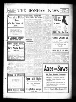 The Bonham News (Bonham, Tex.), Vol. 51, No. 49, Ed. 1 Tuesday, October 10, 1916
