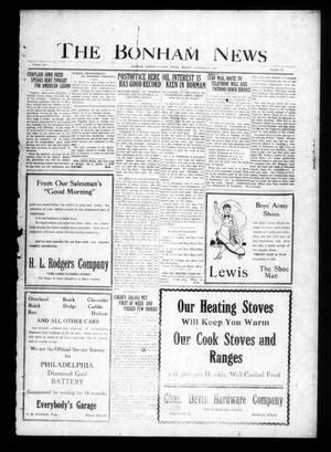 The Bonham News (Bonham, Tex.), Vol. 54, No. 52, Ed. 1 Friday, October 17, 1919