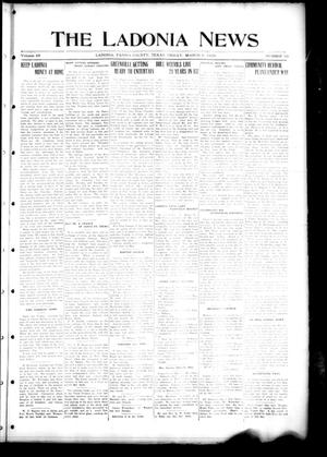 The Ladonia News (Ladonia, Tex.), Vol. 48, No. 10, Ed. 1 Friday, March 9, 1928