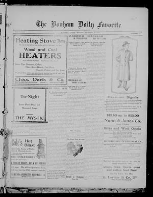 The Bonham Daily Favorite (Bonham, Tex.), Vol. 14, No. 75, Ed. 1 Monday, October 23, 1911