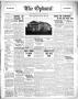 Newspaper: The Optimist (Abilene, Tex.), Vol. 13, No. 9, Ed. 1, Thursday, Novemb…