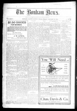 The Bonham News. (Bonham, Tex.), Vol. 36, No. 35, Ed. 1 Friday, January 31, 1902