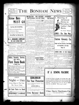 The Bonham News (Bonham, Tex.), Vol. 51, No. 33, Ed. 1 Tuesday, August 15, 1916