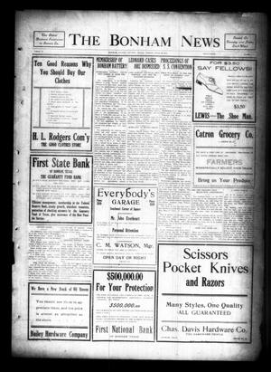 The Bonham News (Bonham, Tex.), Vol. 51, No. 2, Ed. 1 Friday, April 28, 1916