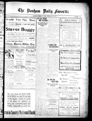 The Bonham Daily Favorite (Bonham, Tex.), Vol. 15, No. 176, Ed. 1 Friday, February 21, 1913