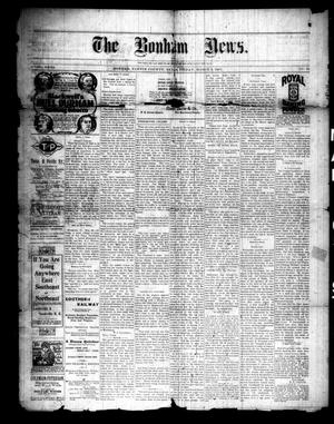 Primary view of object titled 'The Bonham News. (Bonham, Tex.), Vol. 31, No. 40, Ed. 1 Friday, March 5, 1897'.