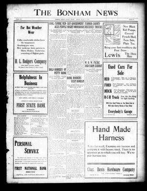 The Bonham News (Bonham, Tex.), Vol. 54, No. 32, Ed. 1 Friday, August 8, 1919