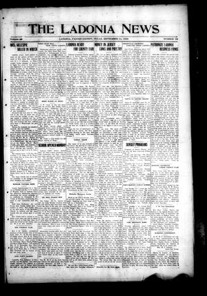 The Ladonia News (Ladonia, Tex.), Vol. 46, No. 38, Ed. 1 Friday, September 24, 1926