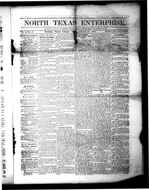 Primary view of object titled 'North Texas Enterprise. (Bonham, Tex.), Vol. 4, No. 21, Ed. 1 Friday, January 30, 1874'.