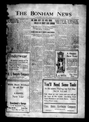 The Bonham News (Bonham, Tex.), Vol. 54, No. 73, Ed. 1 Tuesday, December 30, 1919